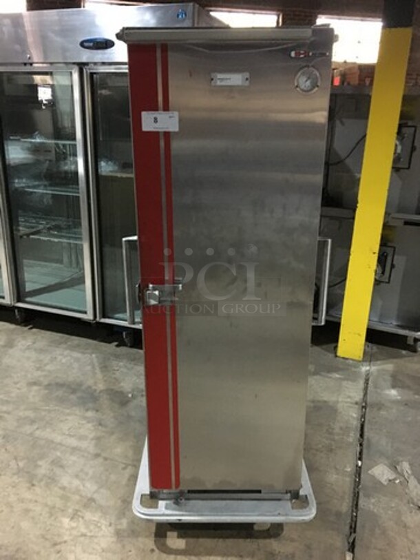 Curtis Hoffmann Commercial Enclosed Pan Transport Rack. All Stainless Steel! On Casters!