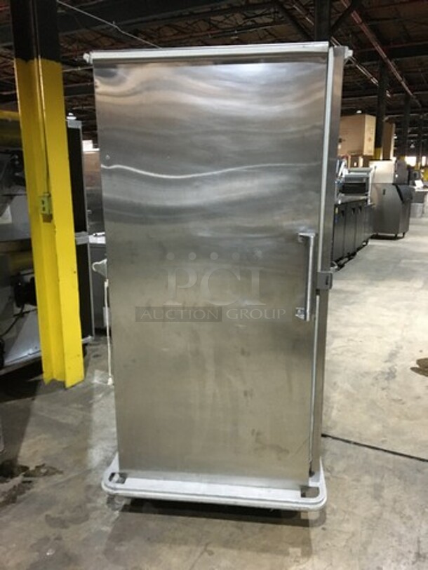 Curtis Hoffmann Commercial Enclosed Pan Transport Rack. All Stainless Steel! On Casters! - Image 3 of 8