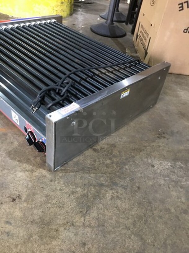 Great! APW Wyott Counter Top Hot Dog Roller Grill! All Stainless Steel! Model HRS755T Serial 8179618030441! 208/240V 1 Phase!  - Image 4 of 9