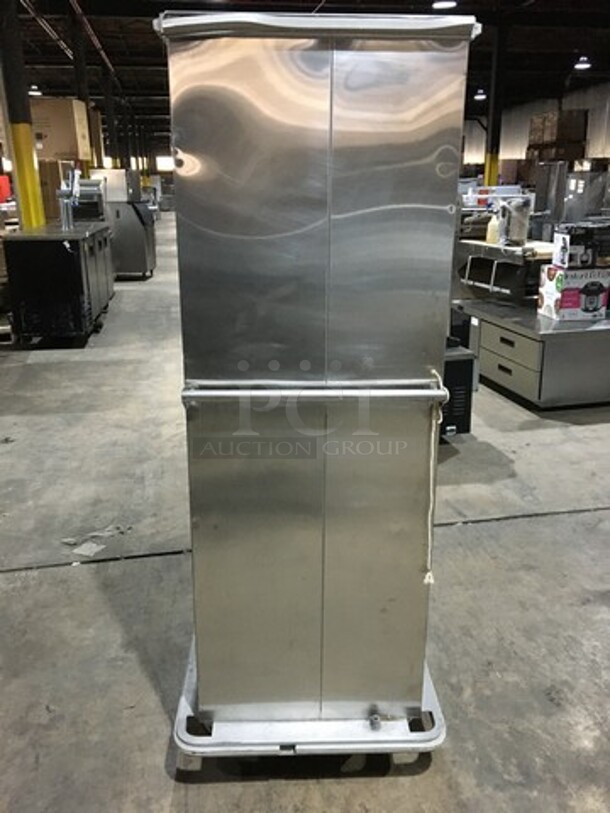 Curtis Hoffmann Commercial Enclosed Pan Transport Rack. All Stainless Steel! On Casters! - Image 4 of 8