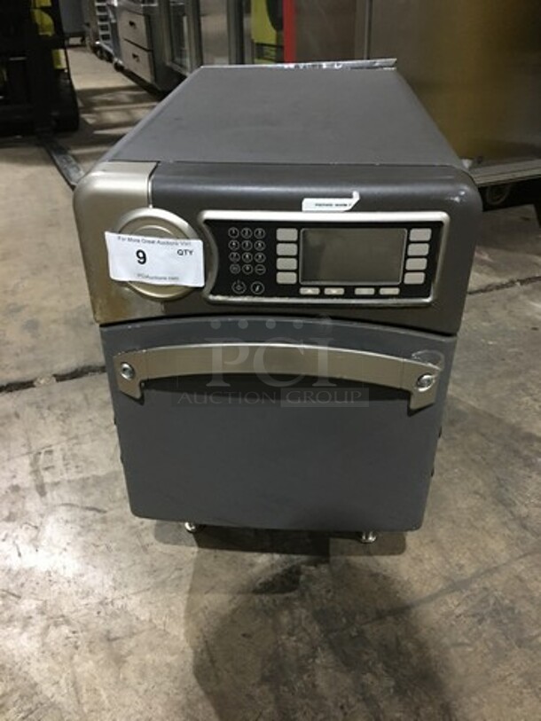 NICE! 2016 Turbo Chef Commercial Countertop Turbo Oven! Model NGO Serial NGOD28710! 208/240V 1Phase! On Legs!