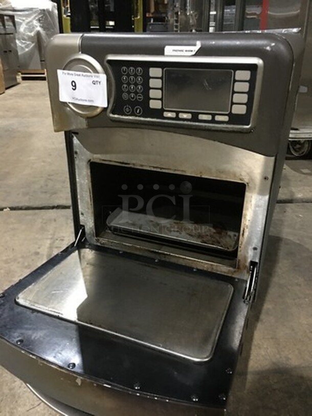 NICE! 2016 Turbo Chef Commercial Countertop Turbo Oven! Model NGO Serial NGOD28710! 208/240V 1Phase! On Legs! - Image 5 of 9
