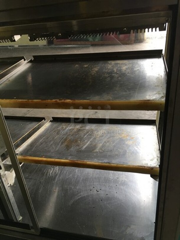 Vendo Commercial Countertop Food Warming Display Case! Glass All Around Showcase Style! All Stainless Steel! Serial 1331771! 115V 1Phase! - Image 7 of 11