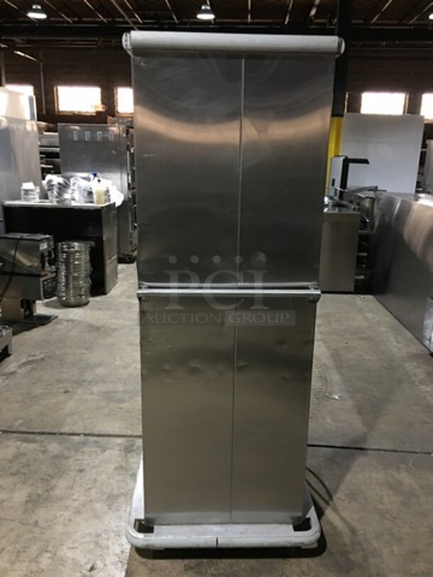 Fab! Carter Hoffmann Stainless Steel Food Warming/Proofing Cabinet! Holds Full Size Trays! On Commercial Casters! Model PH1825 Serial 239325PH2825001A35L07! 120V! - Image 4 of 10