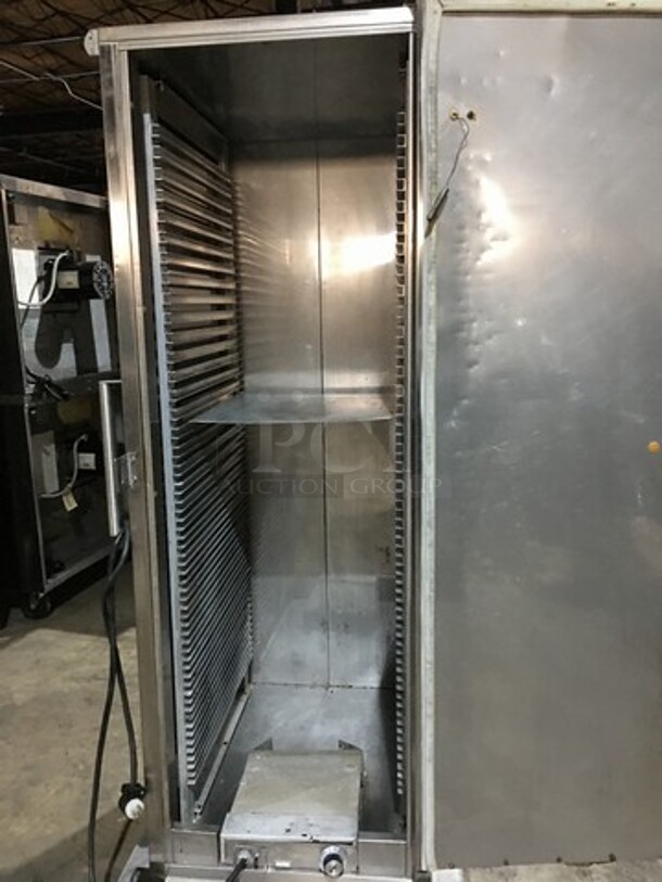 Fab! Carter Hoffmann Stainless Steel Food Warming/Proofing Cabinet! Holds Full Size Trays! On Commercial Casters! Model PH1825 Serial 239325PH2825001A35L07! 120V! - Image 5 of 10