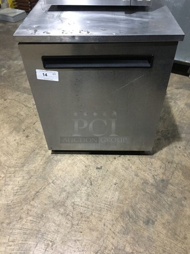 Delfield One Door Refrigerated Lowboy/Work Top Cooler! Model 406STAR2 Serial 0708152002876! 115V 1Phase!