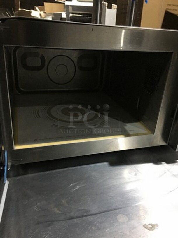 Spectrum Commercial Countertop Microwave Oven! All Stainless Steel! Model EMW1000SD Serial EMW1D030002801! 120V! - Image 5 of 9