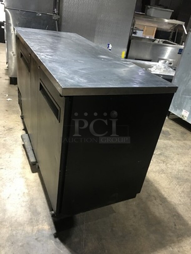 Turbo Air Commercial 2 Door Bar Back Cooler! Model TBB3SB Serial BB30708008! 110/120V 1Phase! - Image 2 of 9