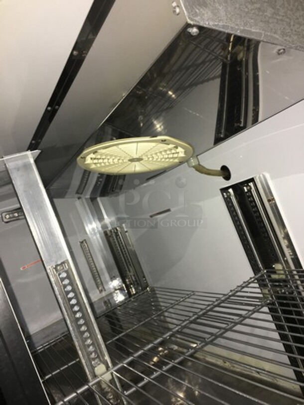 Turbo Air Commercial 2 Door Bar Back Cooler! Model TBB3SB Serial BB30708008! 110/120V 1Phase! - Image 7 of 9
