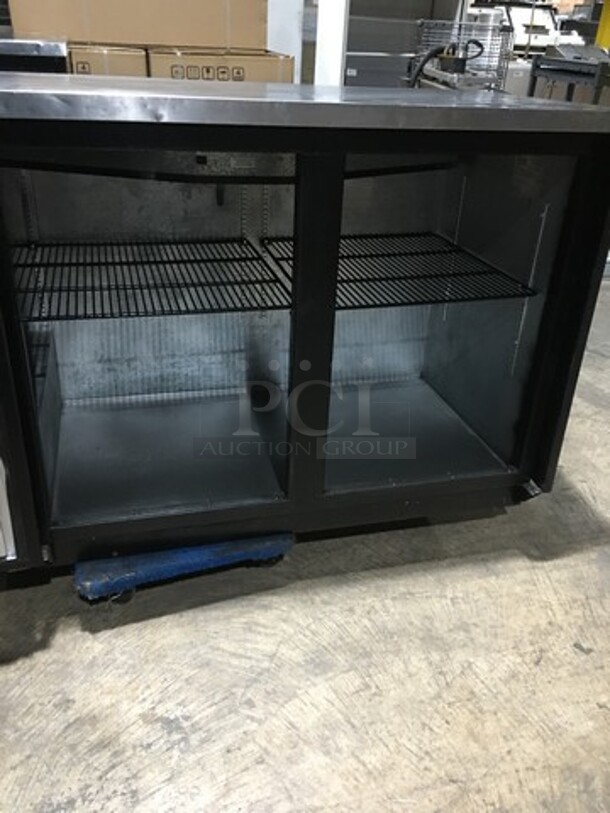 True Commercial Refrigerated 2 Door Bar Back! With Poly Coated Racks! Model TBB2 Serial 13336531! 115V 1Phase! - Image 5 of 9