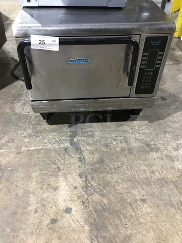 2012 Turbo Chef Commercial Electric Powered Rapid Cook Oven! Tornado Edition! All Stainless Steel! Model NGCD6 Serial NGCD6D13254! 208/240V 1Phase!