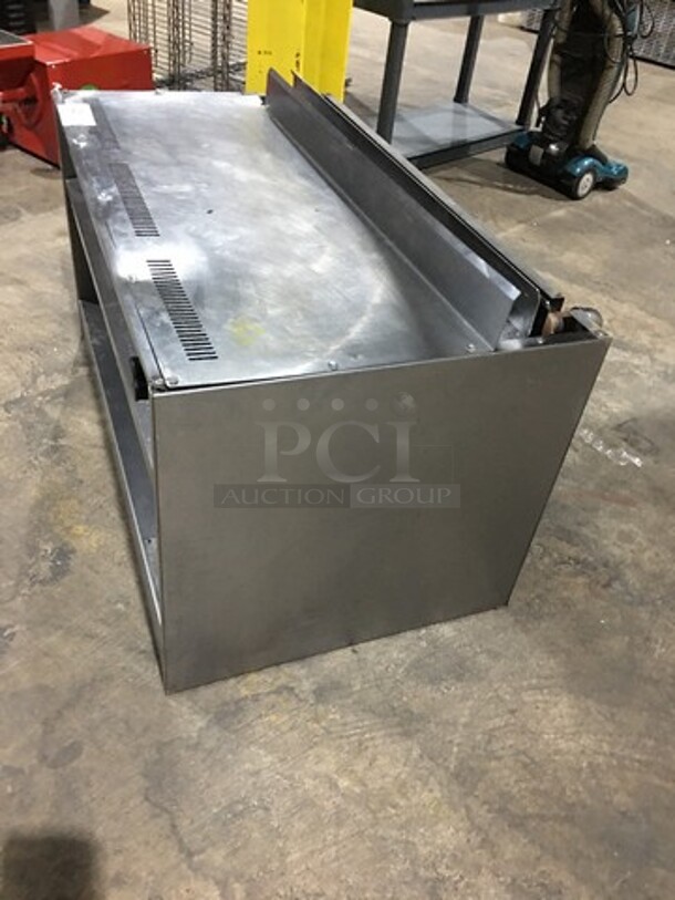 Vulcan Commercial Natural Gas Powered Range Mount 36" Cheese Melter! All Stainless Steel! Model VCM3614 Serial 650102700! - Image 2 of 9