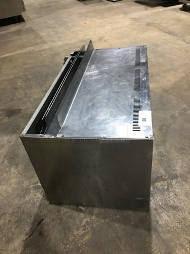 Vulcan Commercial Natural Gas Powered Range Mount 36" Cheese Melter! All Stainless Steel! Model VCM3614 Serial 650102700! - Image 3 of 9