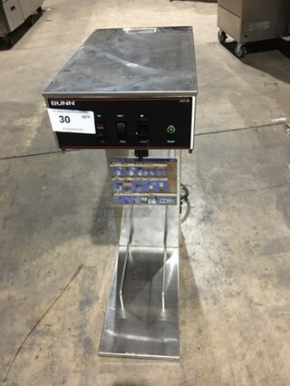 Bunn Commercial Countertop Iced Tea Machine! All Stainless Steel! Model IC3 Serial IC00010841! 120/208V 1Phase!
