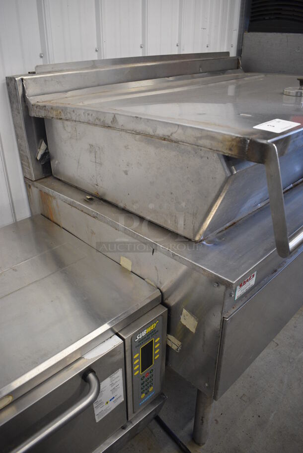 BEAUTIFUL! Cleveland Stainless Steel Commercial Floor Style Braising Pan. 46x38x44 - Image 9 of 10