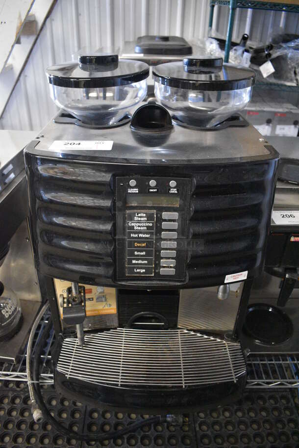FANTASTIC! Schaerer Model SCA1 Coffee Art Plus Automatic Coffee Espresso Machine w/ 2 Hopper Bean Grinders and Steam Wand. 240 Volts, 1 Phase. 17x21x26 - Image 1 of 9