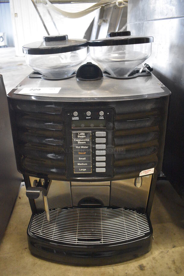 FANTASTIC! Schaerer Model SCA1 Coffee Art Plus Automatic Coffee Espresso Machine w/ 2 Hopper Bean Grinders and Steam Wand. 240 Volts, 1 Phase. 17x19x27 - Image 1 of 9