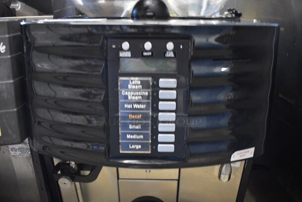 FANTASTIC! Schaerer Model SCA1 Coffee Art Plus Automatic Coffee Espresso Machine w/ 2 Hopper Bean Grinders and Steam Wand. 240 Volts, 1 Phase. 17x19x27 - Image 3 of 9