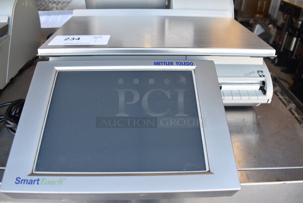 NICE! Mettler Toledo Model AM-5690C Stainless Steel Commercial Countertop Portioning Scale. 100-240 Volts, 1 Phase. 16x22x9. Tested and Working! - Image 4 of 5
