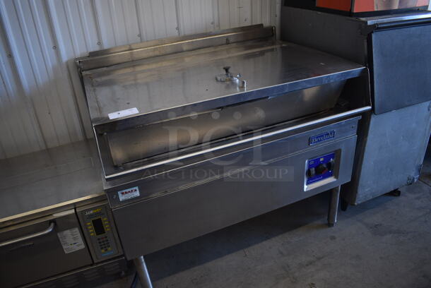 BEAUTIFUL! Cleveland Stainless Steel Commercial Floor Style Braising Pan. 46x38x44 - Image 2 of 10
