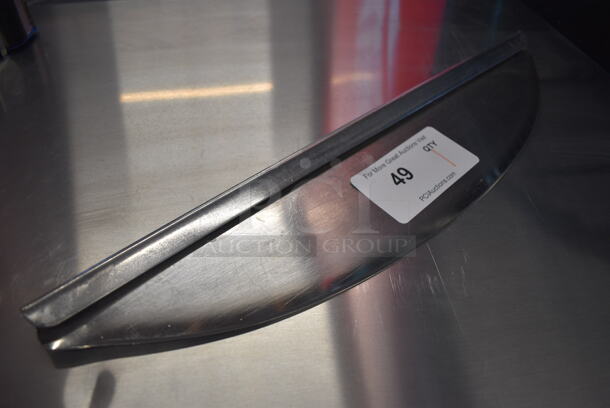 Stainless Steel Rocking Dough Cutter. 20.5x1x4 - Image 2 of 3