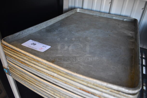 15 Metal Full Size Baking Pans. 18x26x1. 15 Times Your Bid! - Image 3 of 3
