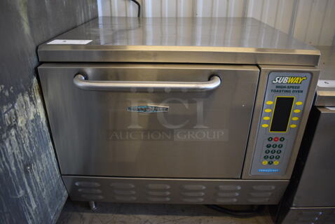 FANTASTIC! Turbochef Model NGC Stainless Steel Commercial Countertop Electric Powered Rapid Cook Oven. 208/230-240 Volts, 1 Phase. 26x26x23