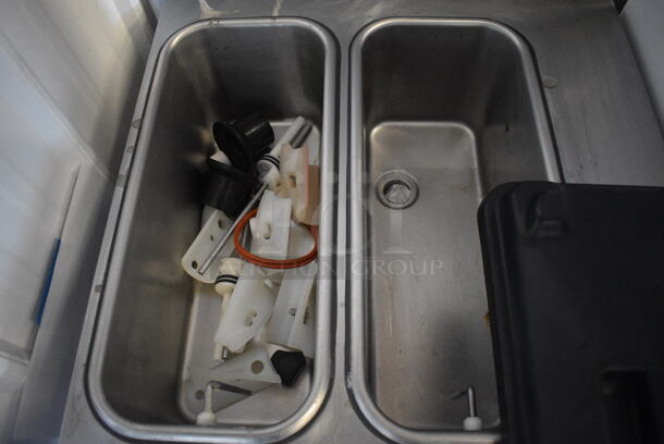 MARVELOUS! 2015 Stoelting Model SF121-38I2 Stainless Steel Commercial Countertop Air Cooled 2 Flavor Soft Serve Ice Cream Machine w/ Milkshake Mixer. 208-240 Volts, 1 Phase. 22x29x36 - Image 5 of 8