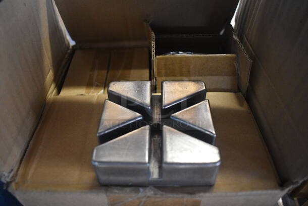 24 BRAND NEW IN BOX! Winco Metal Pusher Block for 6 Wedge French Fry Cutter. 3x3x1. 24 Times Your Bid!