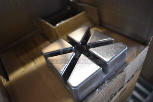 24 BRAND NEW IN BOX! Winco Metal Pusher Block for 6 Wedge French Fry Cutter. 3x3x1. 24 Times Your Bid! - Image 2 of 4