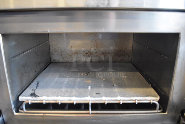 FANTASTIC! Turbochef Model NGC Stainless Steel Commercial Countertop Electric Powered Rapid Cook Oven on Stainless Steel Equipment Stand w/ Commercial Casters. 208/230-240 Volts, 1 Phase. 30x30x36.5 - Image 4 of 7