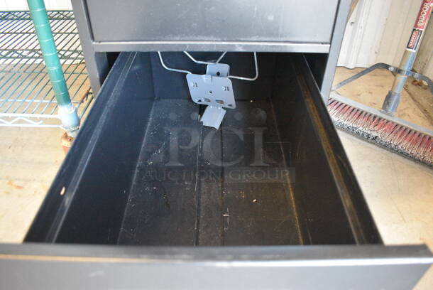 Global Black Metal 4 Drawer Filing Cabinet. 15x26.5x52 - Image 8 of 8