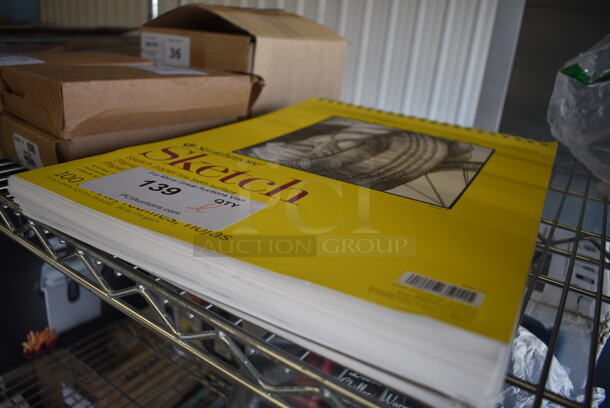 ALL ONE MONEY! Lot of 3 Sketch Books! - Image 3 of 4