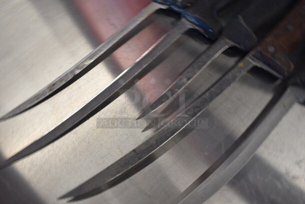 5 SHARPENED Stainless Steel Boning Knives. Includes 14". 5 Times Your Bid! - Image 3 of 4