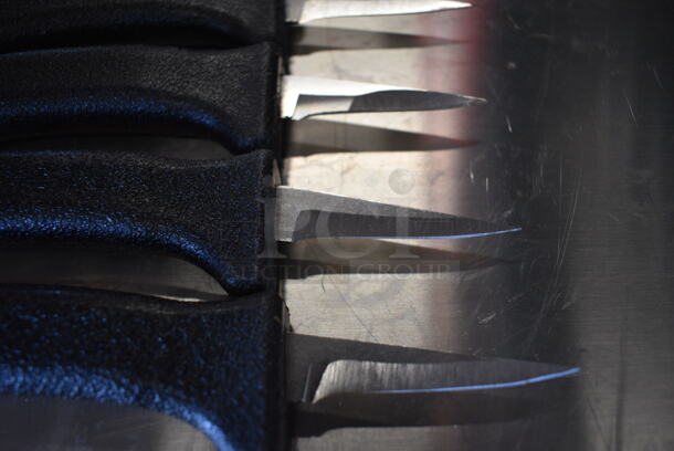 5 SHARPENED Stainless Steel Poultry Knives. 7.5". 5 Times Your Bid! - Image 3 of 5