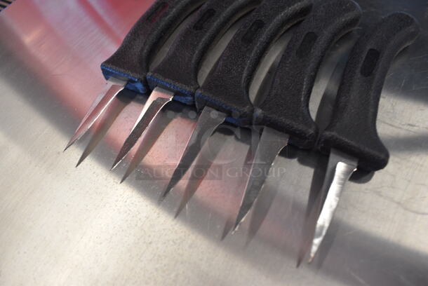 5 SHARPENED Stainless Steel Poultry Knives. 7.5". 5 Times Your Bid! - Image 3 of 4
