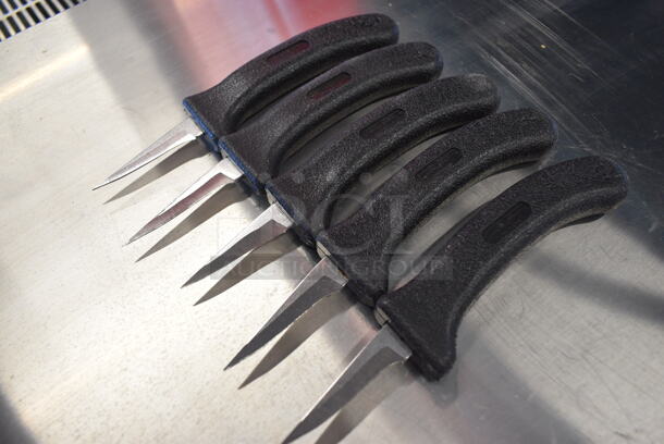 5 SHARPENED Stainless Steel Poultry Knives. 7.5". 5 Times Your Bid! - Image 2 of 4