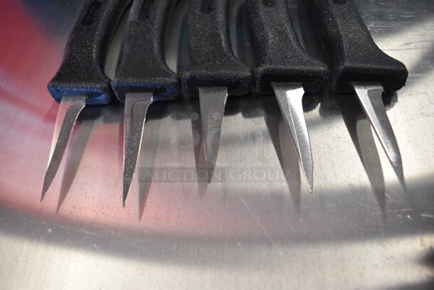 5 SHARPENED Stainless Steel Poultry Knives. 7.5". 5 Times Your Bid! - Image 3 of 4