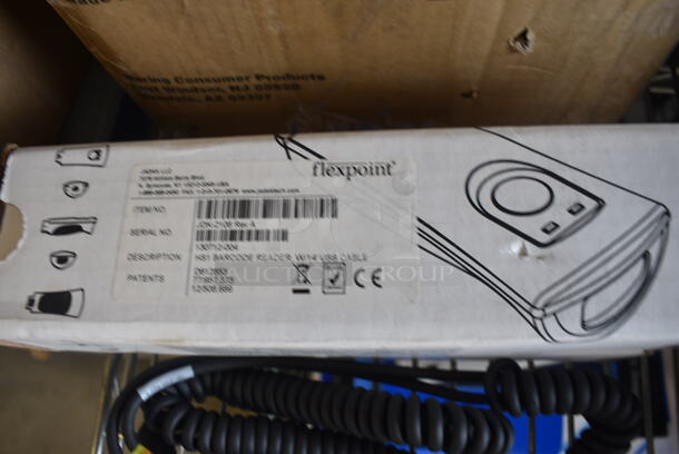 3 BRAND NEW IN BOX! Flexpoint Barcode Scanners. 2x1x4.5. 3 Times Your Bid! - Image 3 of 3