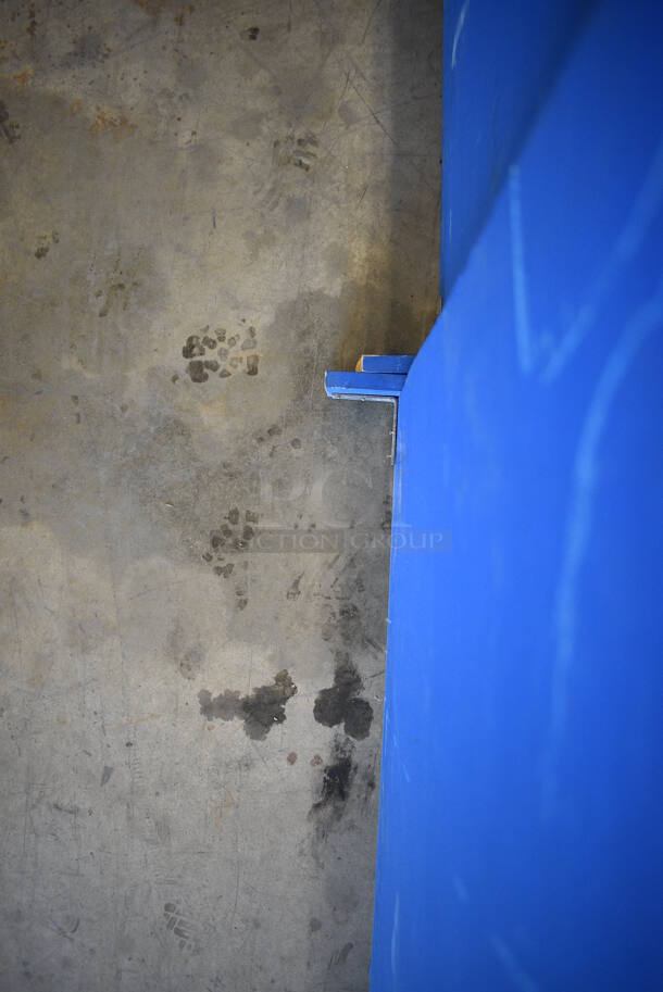 Blue Portable Wall / Divider. 96x36x48 - Image 3 of 4