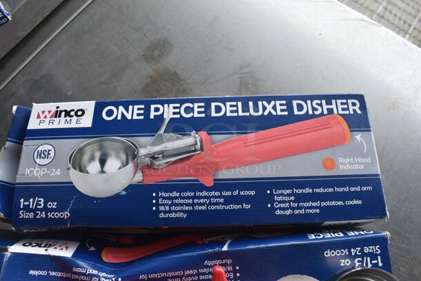 2 BRAND NEW IN BOX! Winco Stainless Steel Scoops. 8.5". 2 Times Your Bid! - Image 4 of 4