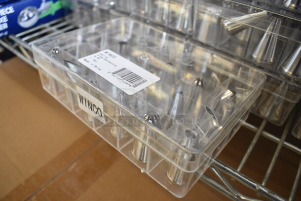 5 Boxes of BRAND NEW! Winco Model CDT-24 Metal Countertop 24 Piece Cake Decorating Tips. 6.5x4.5x2. 5 Times Your Bid! - Image 2 of 4