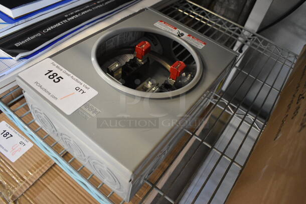 BRAND NEW! Murray UAT1 Gray Metal Meter Socket. 8x4x12 - Image 3 of 6