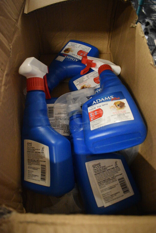 6 BRAND NEW IN BOX! Adams Plus Flea & Tick Spray Bottles. 4x2x9. 6 Times Your Bid! - Image 3 of 3