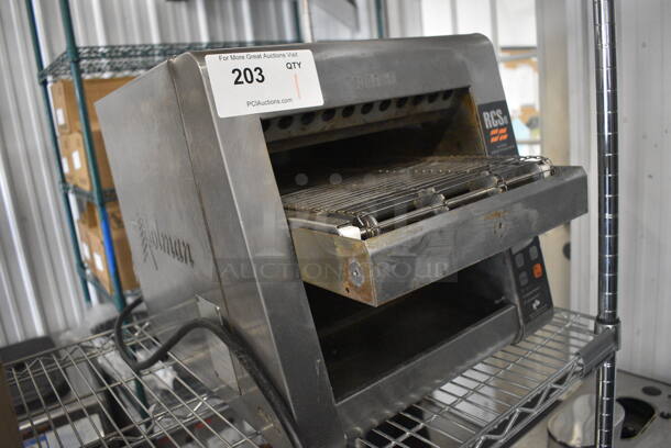 NICE! Star Holman Model RCSE-2-1200BK Stainless Steel Commercial Countertop Electric Powered Conveyor Toaster Oven. 208 Volts, 1 Phase. 14.5x23x15 - Image 2 of 6