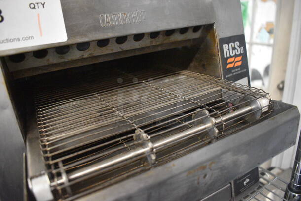 NICE! Star Holman Model RCSE-2-1200BK Stainless Steel Commercial Countertop Electric Powered Conveyor Toaster Oven. 208 Volts, 1 Phase. 14.5x23x15 - Image 3 of 6