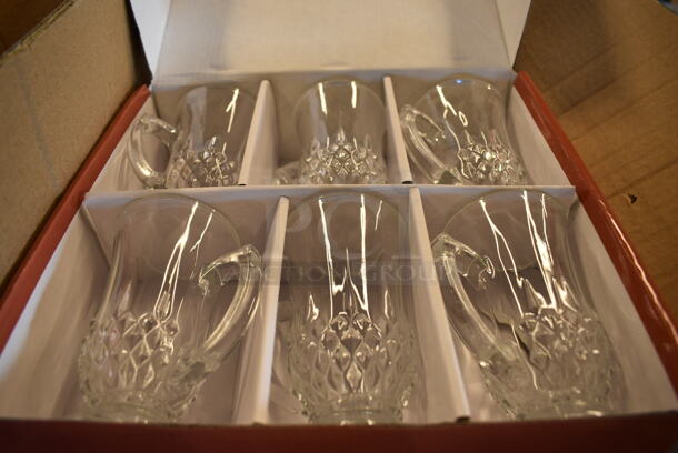 36 BRAND NEW IN BOX! Diamant Glass Mugs. 3.5x2.5x4.5. 36 Times Your Bid! - Image 3 of 5