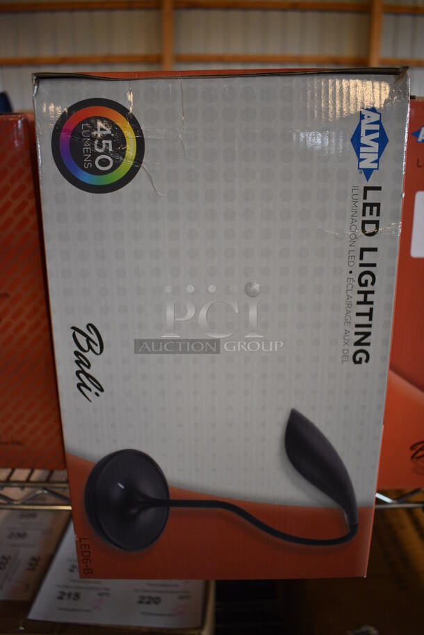 3 BRAND NEW IN BOX! Alvin Model LED6-B Countertop LED Lighting Lamps. 7x7x14. 3 Times Your Bid! - Image 3 of 5