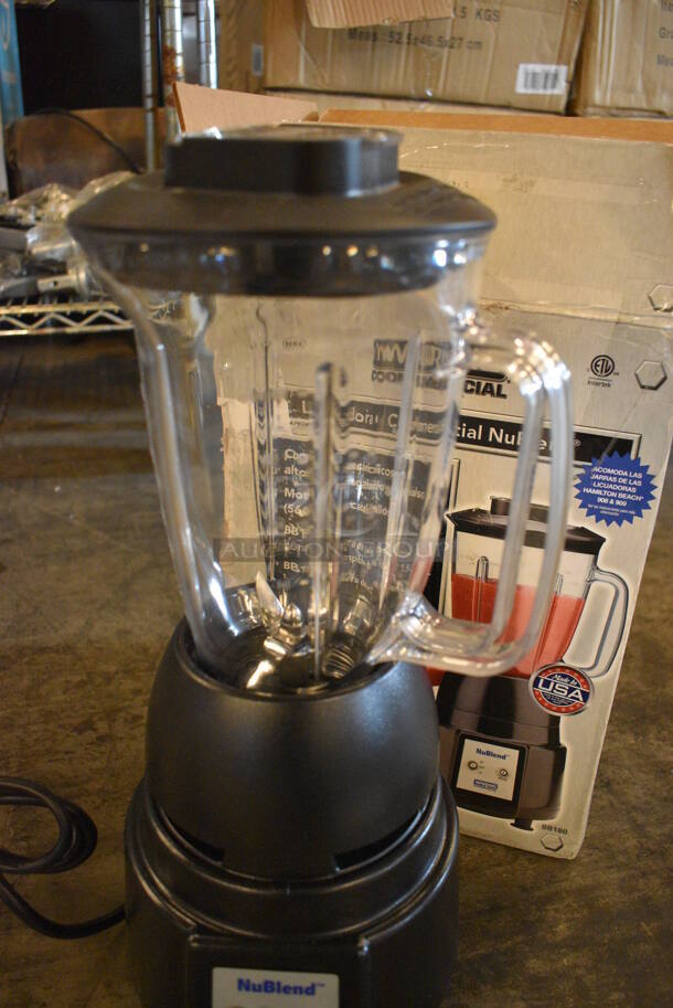 BRAND NEW SCRATCH AND DENT! Waring NuBlend Model BB180XP Countertop Blender Base w/ Poly Pitcher. 120 Volts, 1 Phase. 6.5x6.5x16. Tested and Working! - Image 2 of 5