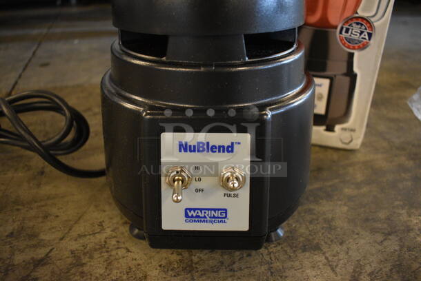 BRAND NEW SCRATCH AND DENT! Waring NuBlend Model BB180XP Countertop Blender Base w/ Poly Pitcher. 120 Volts, 1 Phase. 6.5x6.5x16. Tested and Working! - Image 3 of 5